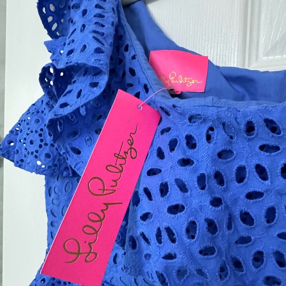 Lily Pulitzer One Shoulder Dress - Picture 6 of 6